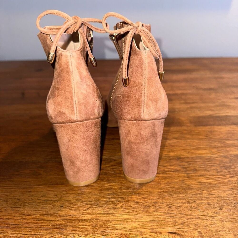 Stuart Weitzman Gradiner Block Heel Pointed Toe S… - image 6